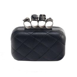 wallet 2021 hand grasping skull ring holding dinner bag chain shoulder women's256n