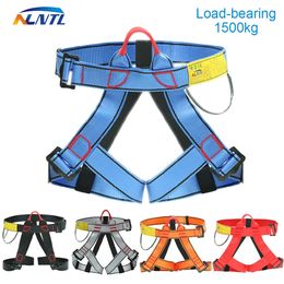 Climbing Harnesses Work Safety Belt High-altitude Half Body Outdoor Climbing Downhill Harness Caving Rescue Work Protection Construction Supplies 231215