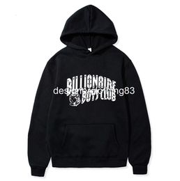 2023 Fashion Letter Print Billionaire Club Men's Women's Street Teenager Tide Sportswear Unisex Hoodie Hop Clothing