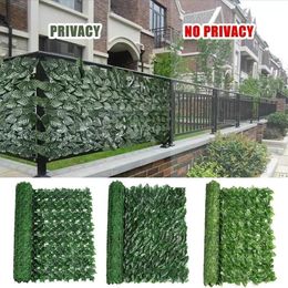 Decorative Flowers & Wreaths Artificial Leaf Fence Panel Green Wall Privacy Protect Screen Ivy Outdoor Garden Simulation Courtyard269Z