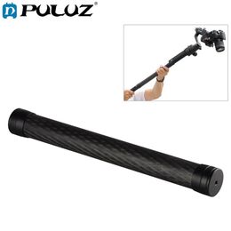 Holders PULUZ Carbon Fibre Extension Monopod Pole Rod Extendable Stick for DJI/MOZA/Feiyu V2/Zhiyun G5/SPG Gimbal 1/4 Screw Tripod Mount