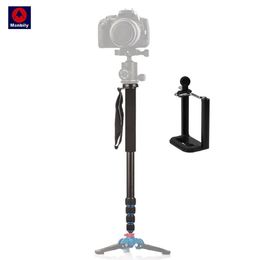 Accessories Manbily A222 Portable Professional DSLR Camera Travel Monopod Tripod Stand Video Monopod 165cm for Canon Nikon Sony DV Phone