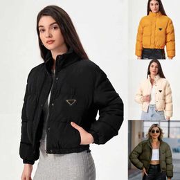 jacket womens designer women fur coat Puffy Long Sleeves Designer Lady Slim Jacket Down Coat Windbreaker Short parka clothing winter 1K2B