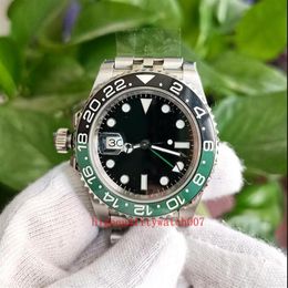 new Super Version Watches Left-Handed Wristwatches ETA 2813 Movement 126720 Black Dial 40mm Ceramic Bezel Mechanical Automatic Men210T