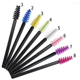 Makeup Brushes Disposable Mascara Wands Eyelash Brush Spoolies Applicators Kits For Extensions And Eyebrow