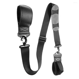 Outdoor Bags Ski Pole Carrying Strap Adjustable Skiing Board Shoulder Carrier Straps With Ant-Slip Leash Pad Portable Loop