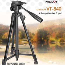 Holders KINGJOY Lightweight Tripod Phone Camera LED Ring Light Tripod Stand Holder Portable Desktop Mobile Phone Tripod For Video Camera