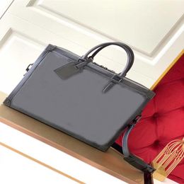 Briefcase for men new designer fashion high quality business laptop bag large capacity shoulder cross body messenger bags342Y