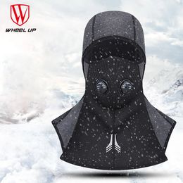 Cycling Caps Masks Thermal Fleece Ski Mask for Men and Women Full Face Cover Snowboard Hood Scarf Windproof Headgear Balaclava Winter 231215