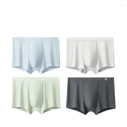 Underpants 60 Men's Underwear Cotton Boxers Mid-rise Comfortable Breathable Antibacterial Plus Size Briefs