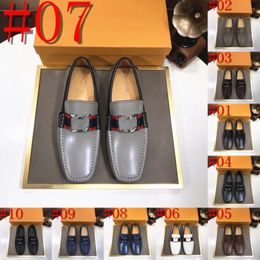 40MODEL 2024 Loafers Shoes Italian Fashion Corduroy Men Shoes For Driving Shoes Luxury Designer Mens Leather Casual Grace Men's Wedding Shoes Party Size 38-47