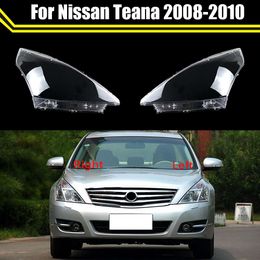 Auto Headlamp Case for Nissan Teana 2008 2009 2010 Car Front Headlight Cover Lamp Shell Lens Glass Caps Light Lampshade