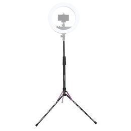 Accessories Fosoto FT190 purple Aluminum Tripod Stand 1/4 Screw Softbox For Photo Studio Photographic Lighting Softbox Video Flash Umbrella