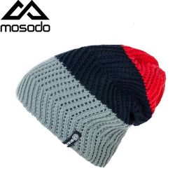 Cycling Caps Masks Mosodo Snowboard Winter Hats Windproof Skiing Skullies Beanies Warm Casual Bonnet Knit Hat for Men Women gorro de inverno 231215