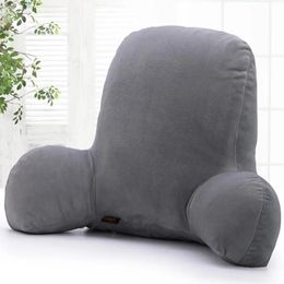 Cushion/Decorative Pillow 35 Velvet Pillow Sofa Waist Plush Rest Reading Pillow Home Decor Arm Back Lumbar Head Support Cushion Zipper Easy Clean 231216