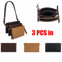 Crossbody -Bag -Umhängetaschen Messenger -Tasche Tasche Klassische Handtasche Chian 3 PCs in 1 Plüschbeutel Totes Designer Geldbeutel Mode Luxus -Taschen Drei Multifunktionseinkäufe