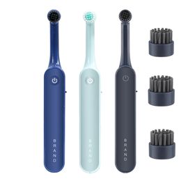 Toothbrush 360° Rotation Sonic Electric Rotating Toothbrush Portable Rechargeable Tooth Whitening Clean Instrument Remove Tartar Oral Care 231215