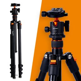 Accessories K F Concept 64.17 inch Camera Tripod for DSLR Camera Portable Compact Aluminium with 360 Degree Ball Head Quick Release