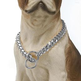 Dog Collars Fashionable Pet Collar Stylish Stainless Steel Necklace Comfortable Chain A Must-have Accessory