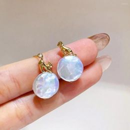 Dangle Earrings Wholesale And Retail Simple Jewellery Fashion Kitten Baroque Fresh Water Pearl Natural Freshwater