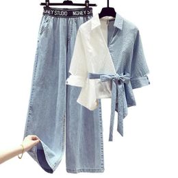 Jeans Women Jeans Vest Skirts Sets Straps Tops Buttons Denim Skirt Suits for Woman Jeans for Women High Waisted Flare Vintage Demin