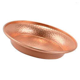 Bowls Decorative Bowl Tibetan Water Tray Mini Glasses Supplies Copper Offering Cup