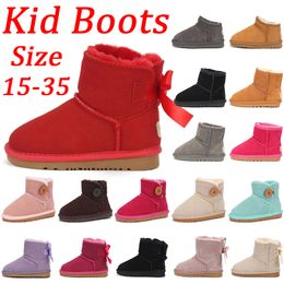 Top Fashion Baby uggskid ug Kids Boots Australia uggsboot tasman Kid Snow Boot Designer Children Shoes Winter Ultra Mini Boot Boys Girls Toddler uggssy Booties 2024