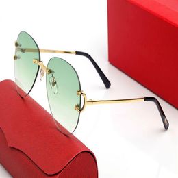 Gafas Polit Sunglasses For Men Vintage Retro Gold Buffalo Horn Sun glasses Brand Design Pilot Big Oversized Eyeglasses Women Eyewe268A