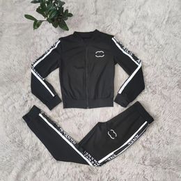 Designers autumn and winter new baseball two-piece set womens forest style sexy light luxury high-end versatile fashion brand 91TP