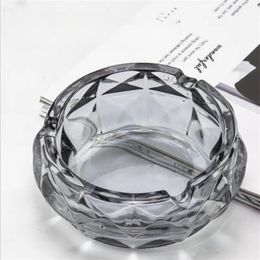 1pc Glass Ashtray, Transparent Ashtray, Creative Multifunctional Ashtray, Car Ashtray