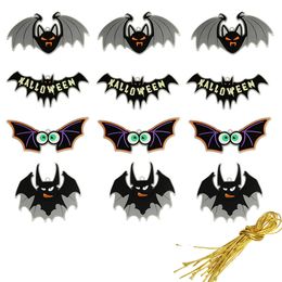 Halloween exquisite bat party ornaments men women pumpkin head ghost Halloween scene red decorations