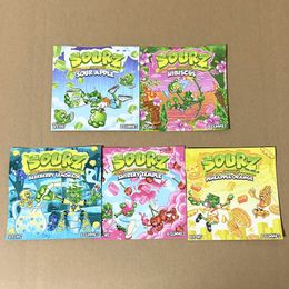 sourz sour gummies packing bags 600mg apple mylar edibles resealable packages packaging bag empty pack package