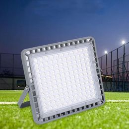 LED 6th Generation Module Ultra-thin Flood Lights 150Lm W Ra80 Outdoor 400W IP67 Waterproof 6000K Wide Lighting for Area Parking L282Y