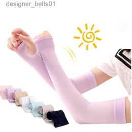 Sleevelet Arm Sleeves 1pair Arm Sleeves Warmers Sports Sleeve Sun UV Protection Hand Cover Cooling Warmer Running Fishing Cycling Ski Ice Silk CoolingL231216