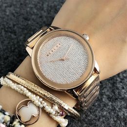 Fashion design Brand women Lady Girl style Metal steel band Quartz Watch M46290Y