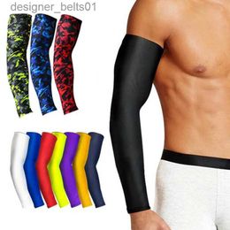 Sleevelet Arm Sleeves 1Pcs Breathable Quick Dry UV Protection Running Arm Sleeves Basketball Elbow Pad Fitness Sports Cycling Arm Warmers Arm sleeveL231216