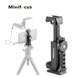 Holders Tripod Phone Mount with Cold Shoe for Microphone LED Video Light Vlog Tripod Mount for iPhone 11 Pro Max XS Xs Max 8 Smartphones