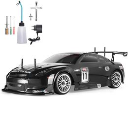 ElectricRC Car HSP RC Car 4wd 1 10 On Road Racing Two Speed Drift Vehicle Toys 4x4 Nitro Gas Power High Speed Hobby Remote Control Car 231215
