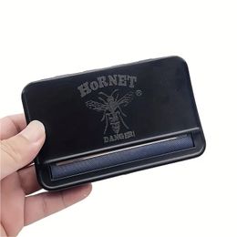 Premium 110MM Black Cigarette Case - Easily Adjusts to Fit 6MM/8MM Cigarette Rollers!