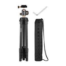 Accessories RU CZ Andoer Q160SA Camera Tripod Complete Tripods Panoramic Ballhead Travel Tripod for DSLR Cameras Camcorder for Canon Nikon