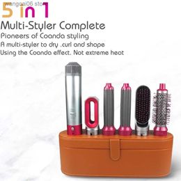 Electric Hair Dryer New Hair Dryer Multi Hair Styler 5 in1 Curling Iron Hair Straightener With Hair Brush Hairdryer For Hair Dryer Hair Multi Styler T231216