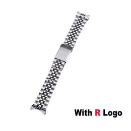 18mm 19mm 20mm 316L Stainless Steel Sliver Gold Jubilee Watch Strap Band Bracelet Compatible For Seiko5 SOLEX Watch 220627244o