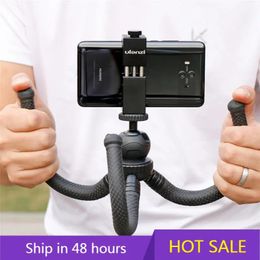 Holders Large model Flexible Desktop Tripod Octopus Style Selfie Stick Stand Holder for Gopro Camera / SLR / DV iphone Samsung phone