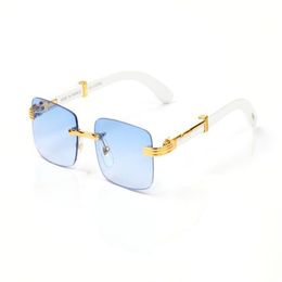 Nuevas gafas de cuerno de búfalo gafas de sol deportivas de moda para hombres y anteojos con montura de madera para mujeres en monturas de gafas de sol de moda Lunettes270d