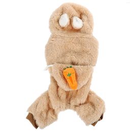 Dog Apparel Autumn Winter Puppy Clothes Outdoor Pet Warm Clothing (M)