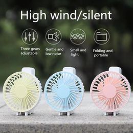 Cartoon Pocket handheld Small Fans Usb Mini- Student Dormitory Desktop Bracket Fans Portablet Table fan air conditioner160W