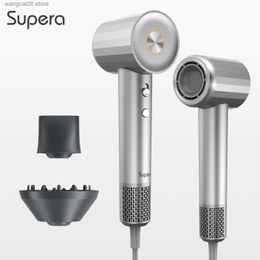 Electric Hair Dryer Supera Ionic Hair Dryer For Hair Ultra High Speed Motor 220V 1600W Styling Tool Professional HairDryer Negative Ion Hairdryers T231216