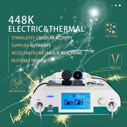448Khz Radio Frequency 2 Modes RET BIO Skin Lifting Collagen Remodeling Thermal Energy Muscle Relax Pain Relief Lipolytic Master Fever Equipment