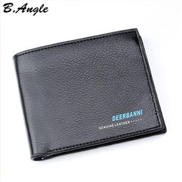 High quality simple men wallets purses designer wallets famous brand card holder credit card holder pu leather ZQ-11024319o