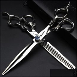 Hair Scissors Japan Original 6.0 Professional Hairdressing Barber Set Cutting Shears Scissor Haircut Drop Delivery Products Care Styl Dhtfp
